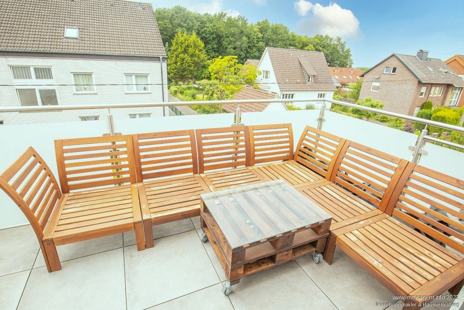 Balkon Dachgeschosswohnung Bielefeld