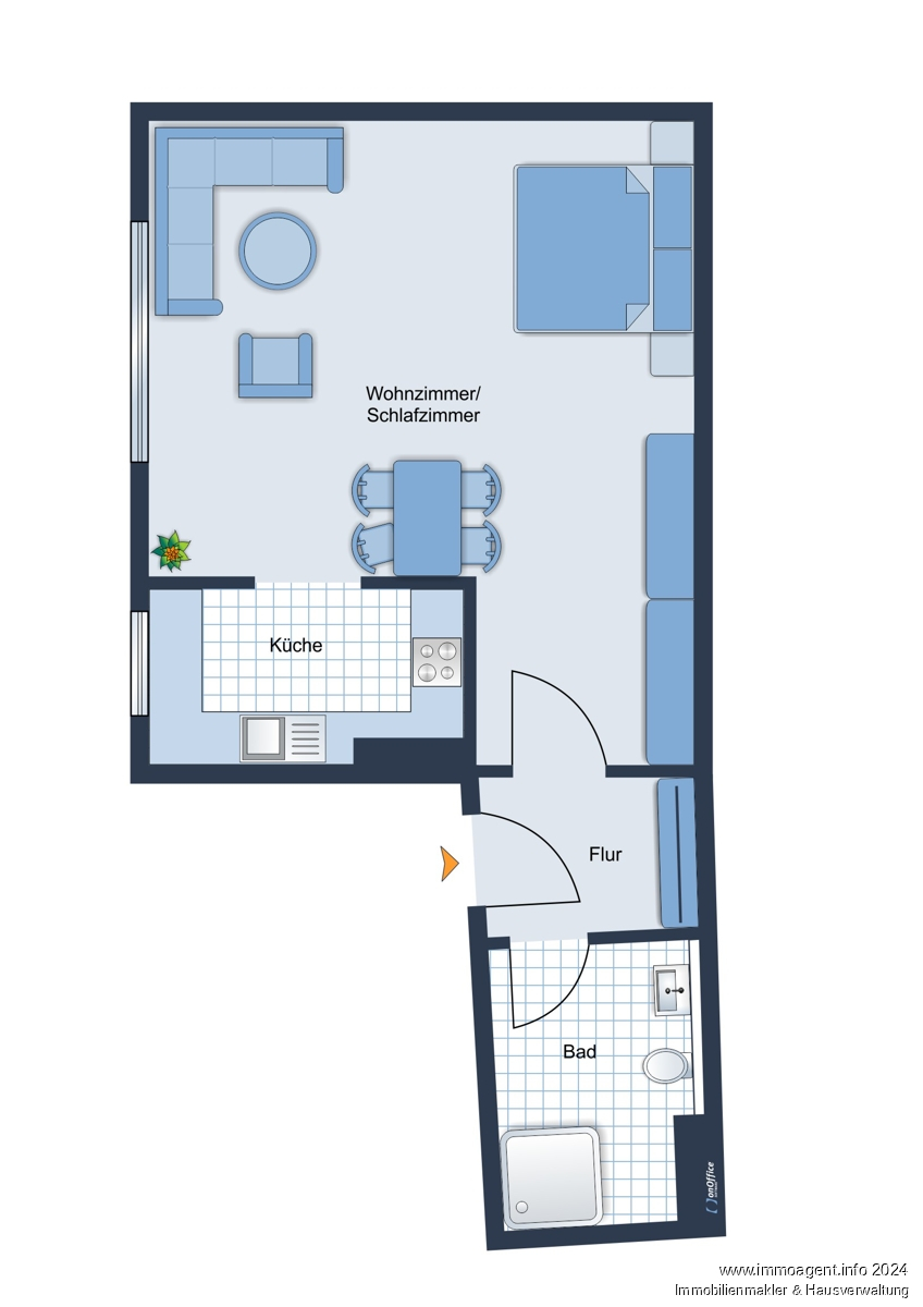 Grundriss Etagenwohnung Bielefeld