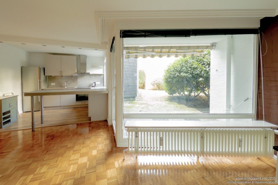 K�che und Wohnzimmer Erdgeschosswohnung Bielefeld