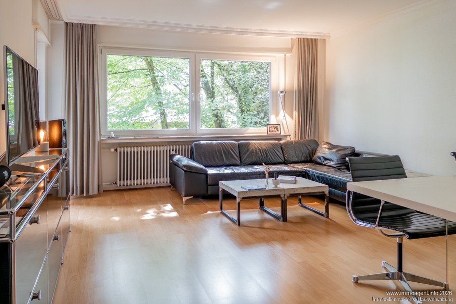 Wohnzimmer Etagenwohnung Bielefeld