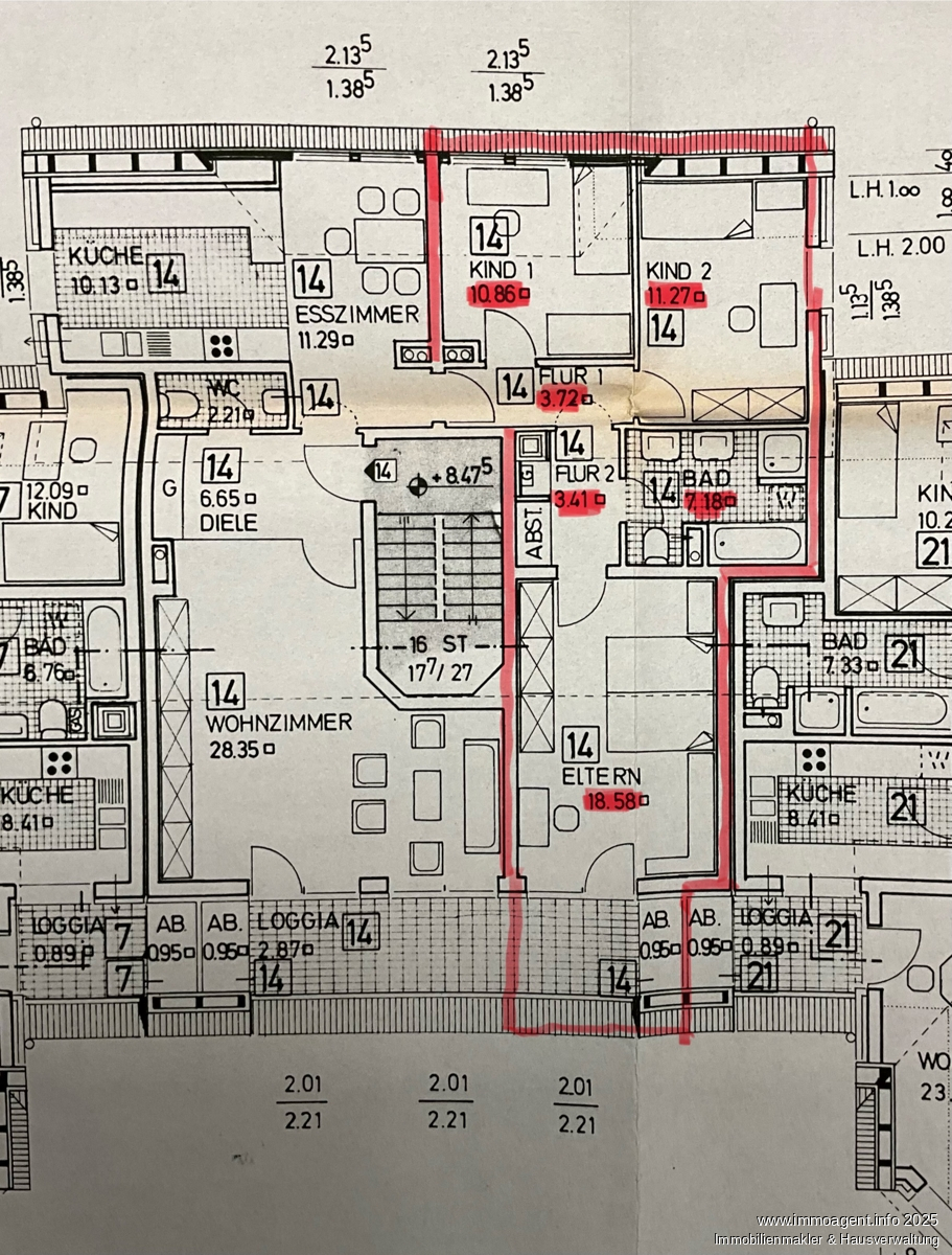 24382 Grundriss Dachgeschosswohnung Bielefeld