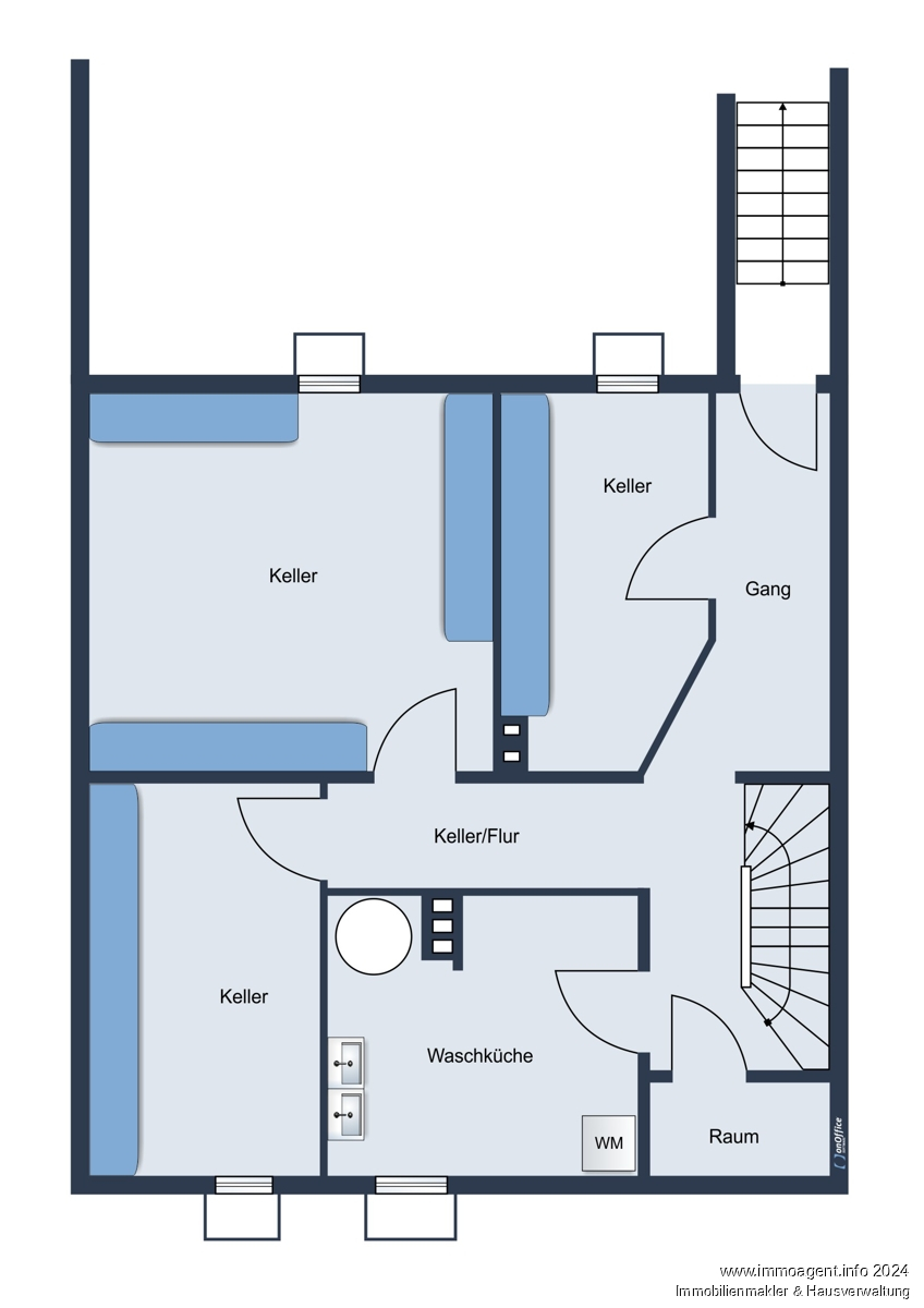 Grundriss Keller Reihenhaus Bielefeld