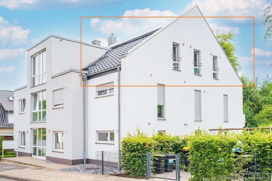 Au�enansicht Dachgeschosswohnung Bielefeld