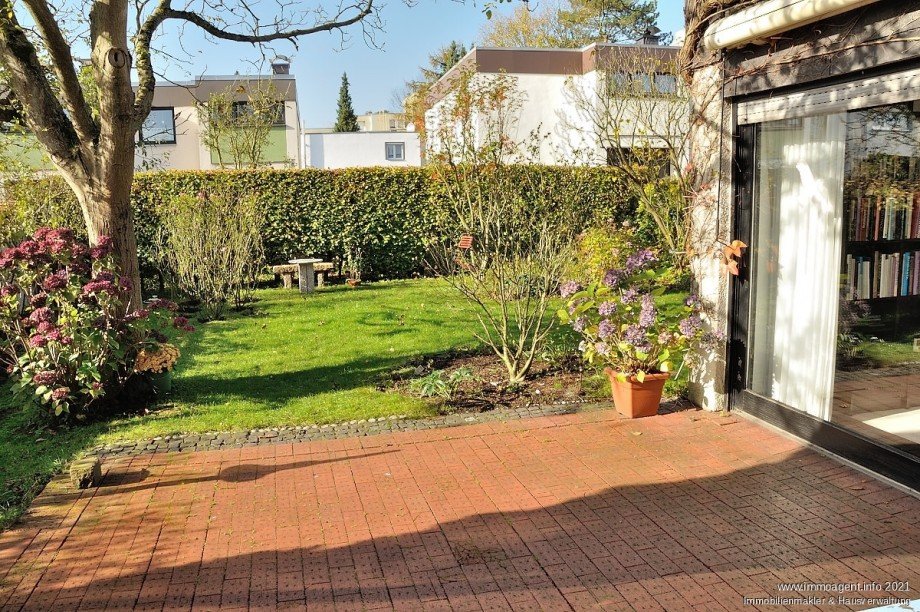 Terrasse Doppelhaush�lfte Bielefeld / Gellershagen