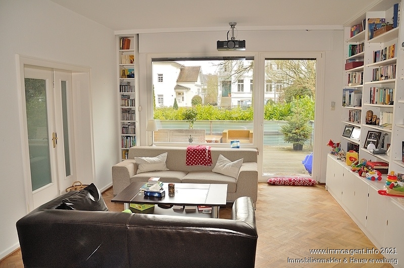 Wohnzimmer Erdgeschosswohnung Bielefeld