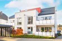 Au�enansicht Moderne Dachgeschosswohnung in Unin�he